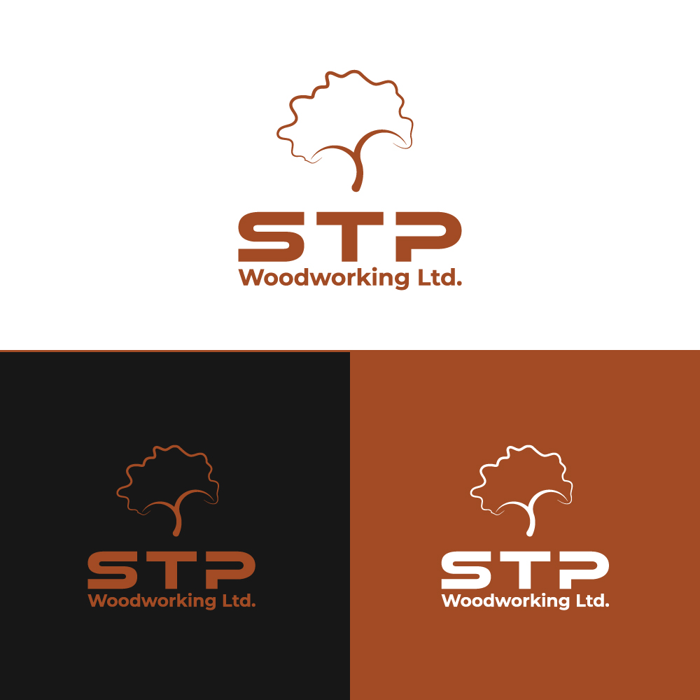 Logo Design by Graphically for STP Woodworking Ltd | Design #23435407
