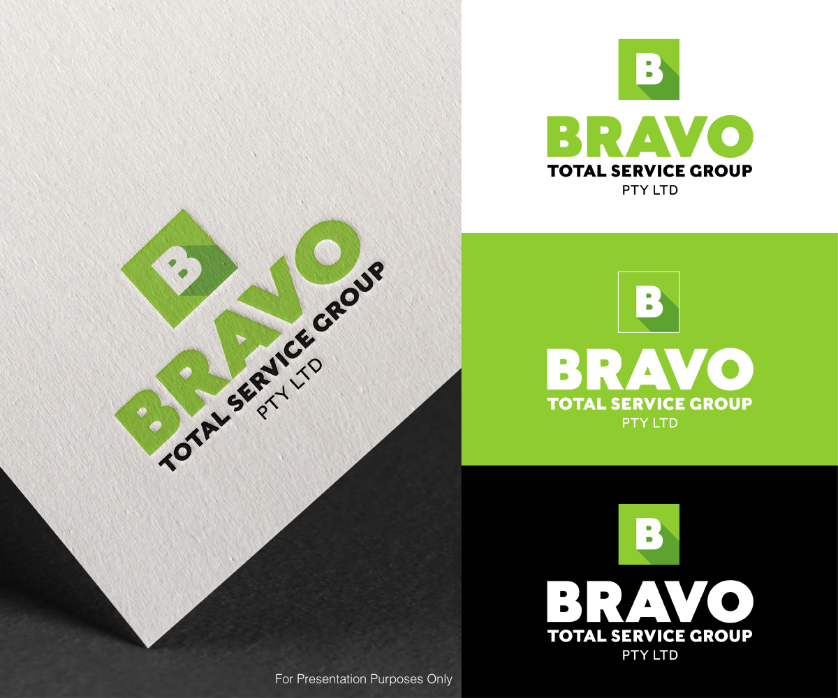 Logo Design by DesignedByVicki for Bravo Total Service Group | Design #23470779
