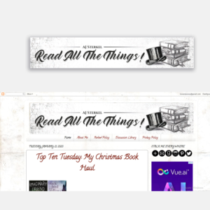 Header Needed For Whimsical, Historical Book Blog | Graphic Design by Finley Johnson