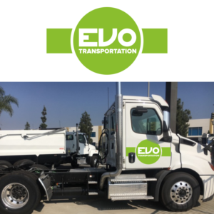 EVO Transportation Semi-Truck Decal | Graphic Design by DigitalArt