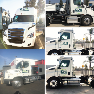 EVO Transportation Semi-Truck Decal | Design Graphique par Miladin