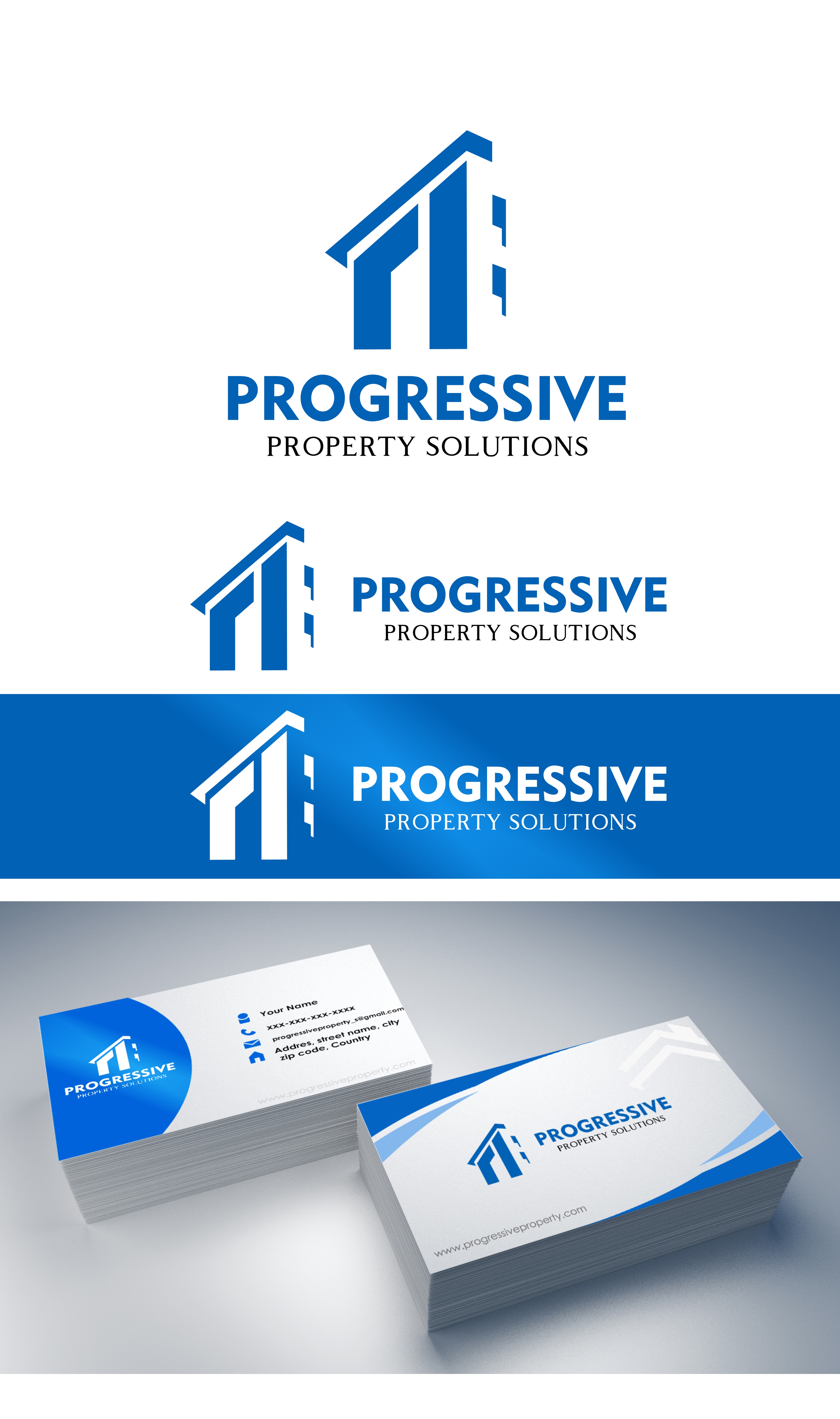 Logo Design by Oneb for Progressive Property Solutions | Design #23461105