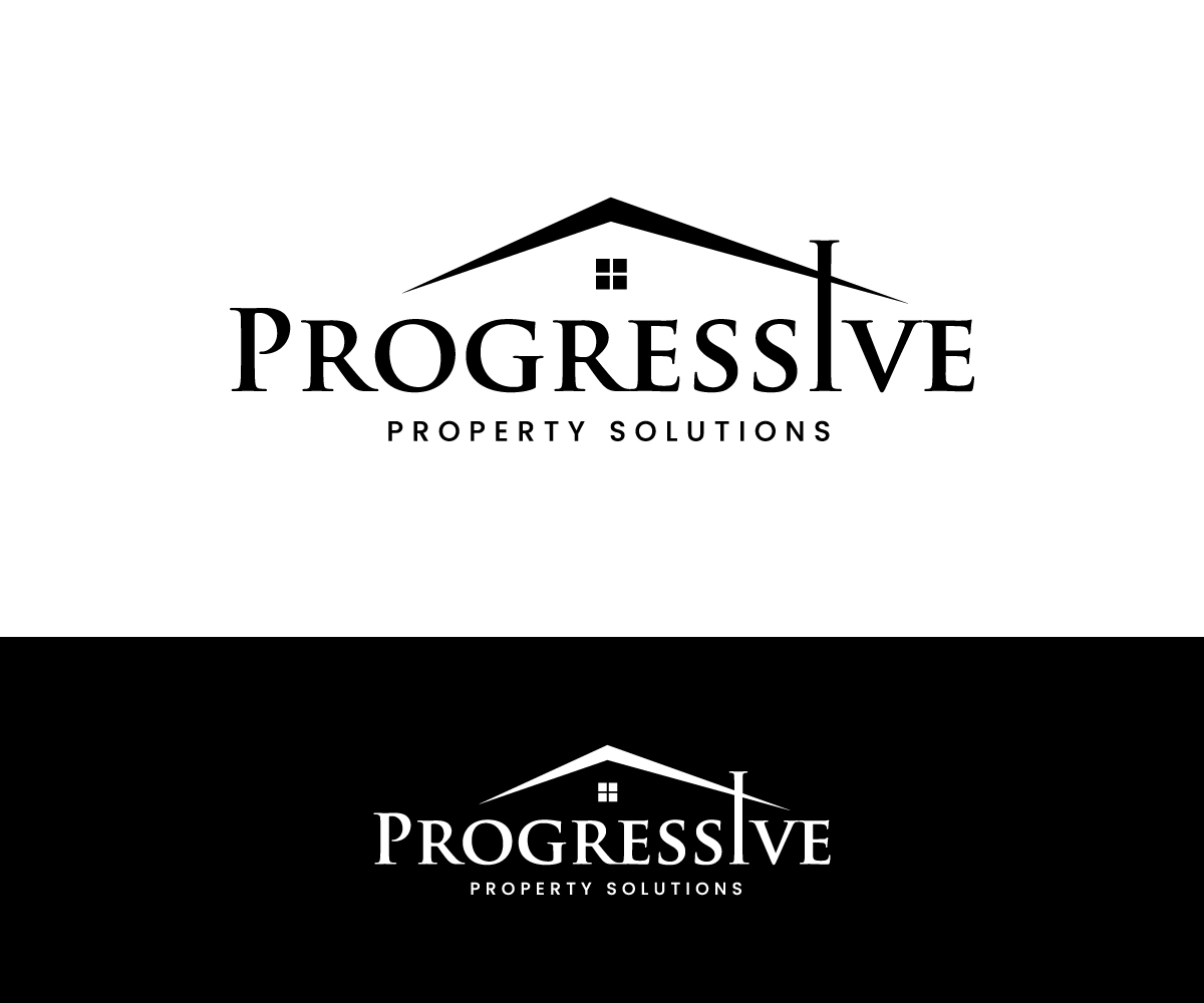 Professional, Serious, Real Estate Logo Design for Progressive Property Solutions by GoodTimes