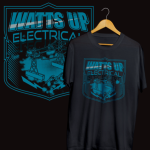 Design de T-shirt par Nadz10 pour Watts Up Qld P/L | Design #23433785