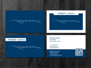 New Design for Business Card for Law Firm with QR Code | Design de Carte de Visite par Atvento Graphics