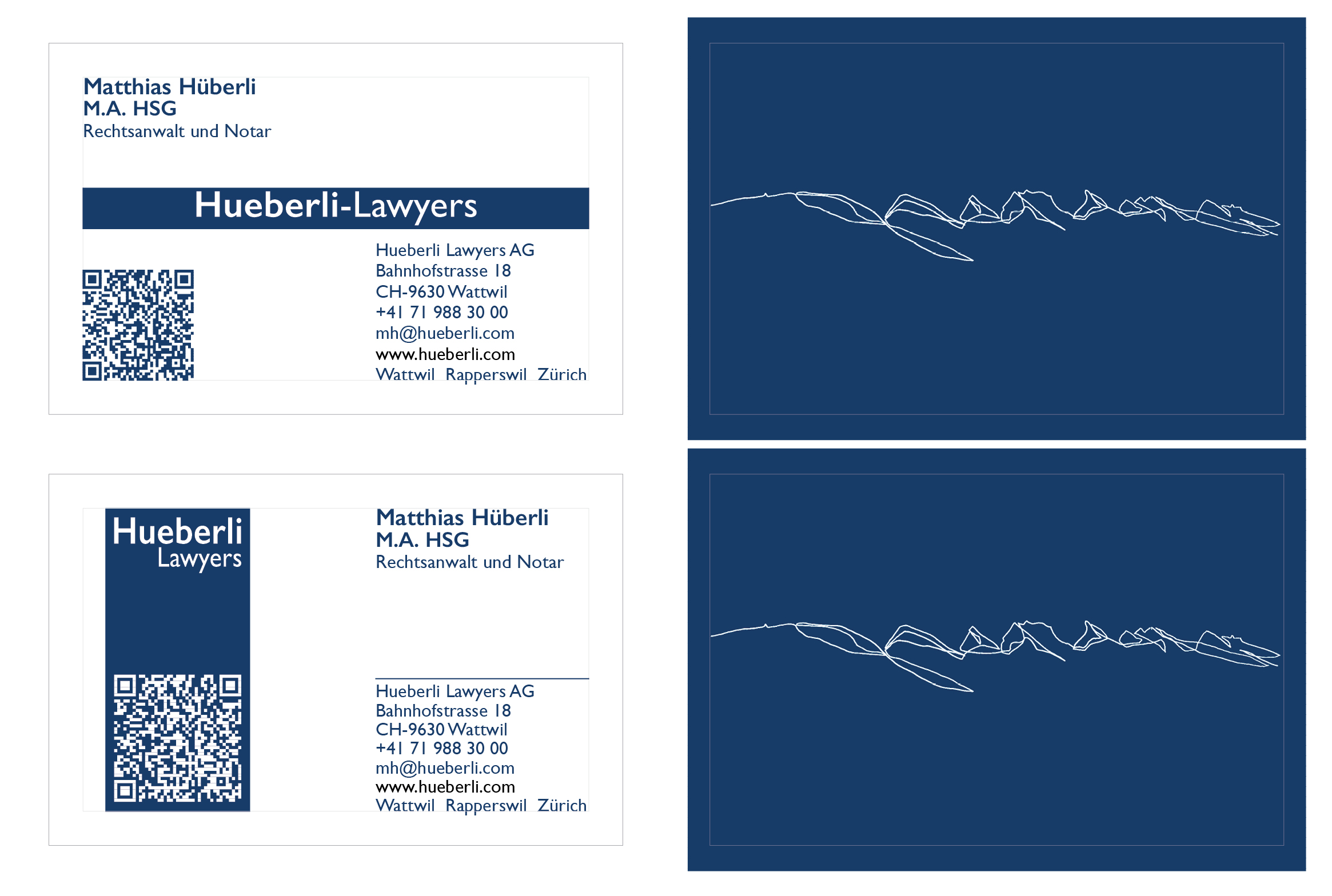 Business Card Design by samehmostafa for Hueberli Lawyers AG | Design #23434974