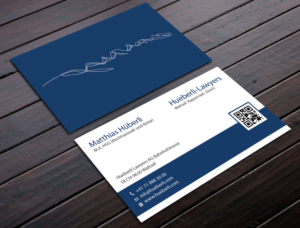 Business Card Design by Tripti Ranjan Gain for Hueberli Lawyers AG | Design: #23433559