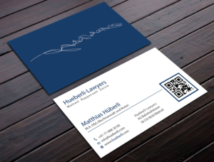 Business Card Design by Tripti Ranjan Gain for Hueberli Lawyers AG | Design: #23433571
