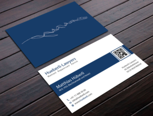 Business Card Design by Tripti Ranjan Gain for Hueberli Lawyers AG | Design: #23433572