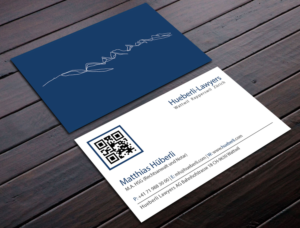Business Card Design by Tripti Ranjan Gain for Hueberli Lawyers AG | Design: #23433577