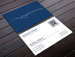 Business Card Design by Tripti Ranjan Gain for Hueberli Lawyers AG | Design: #23433578