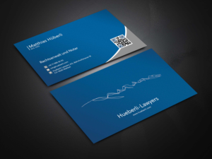 Business Card Design by Soma.Debnath for Hueberli Lawyers AG | Design: #23447279