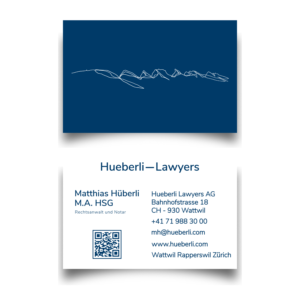 New Design for Business Card for Law Firm with QR Code | Business Card Design by Anas Q