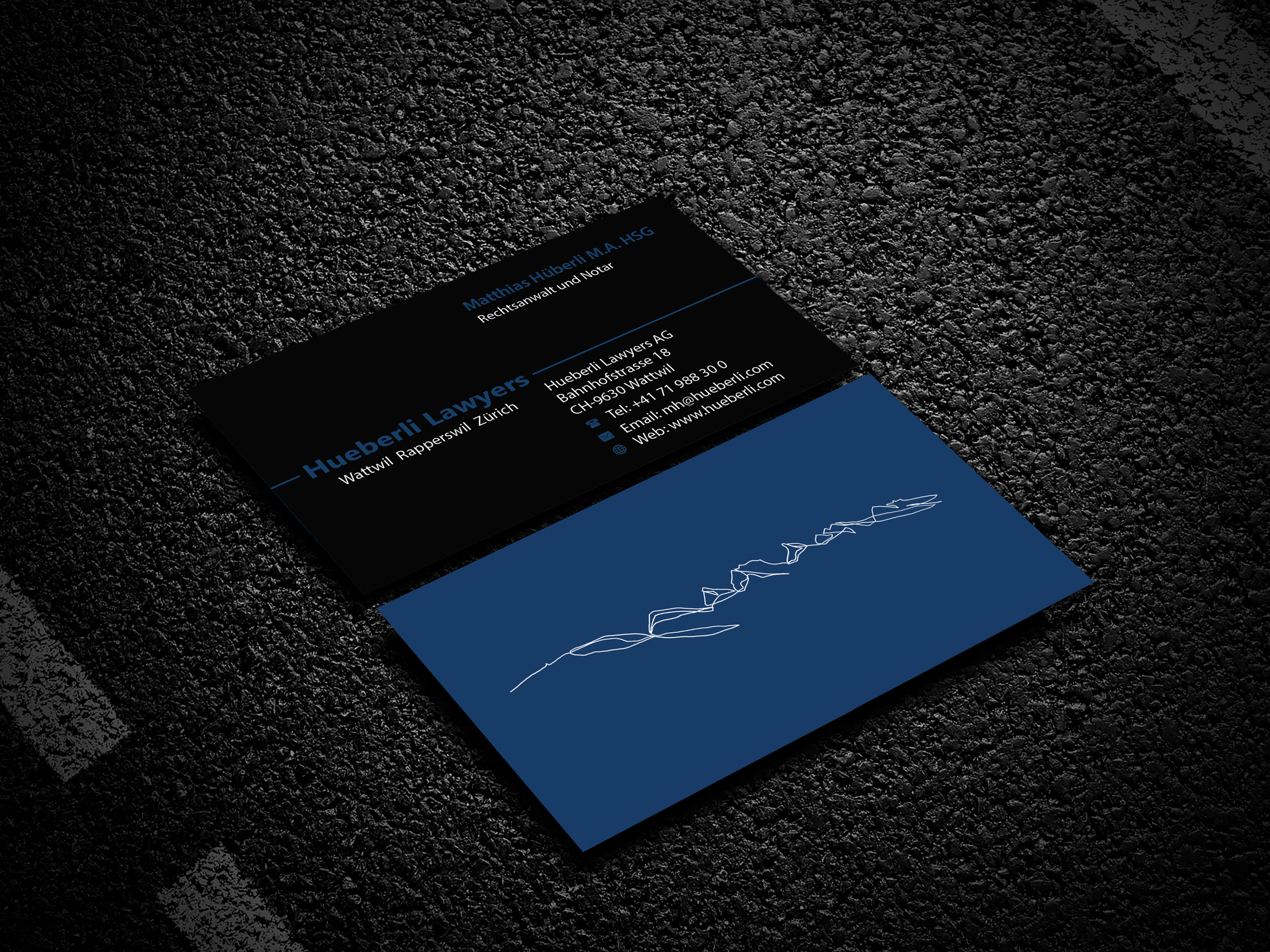 Business Card Design by Sagarhossain.sm for Hueberli Lawyers AG | Design #23476239