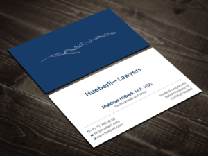 Business Card Design by DesignShout for Hueberli Lawyers AG | Design #23435369