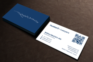 Business Card Design by Imagine design000 for Hueberli Lawyers AG | Design #23435573