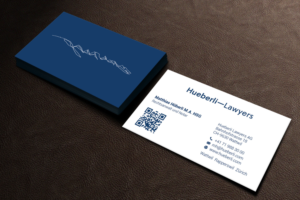 Business Card Design by Imagine design000 for Hueberli Lawyers AG | Design: #23435857
