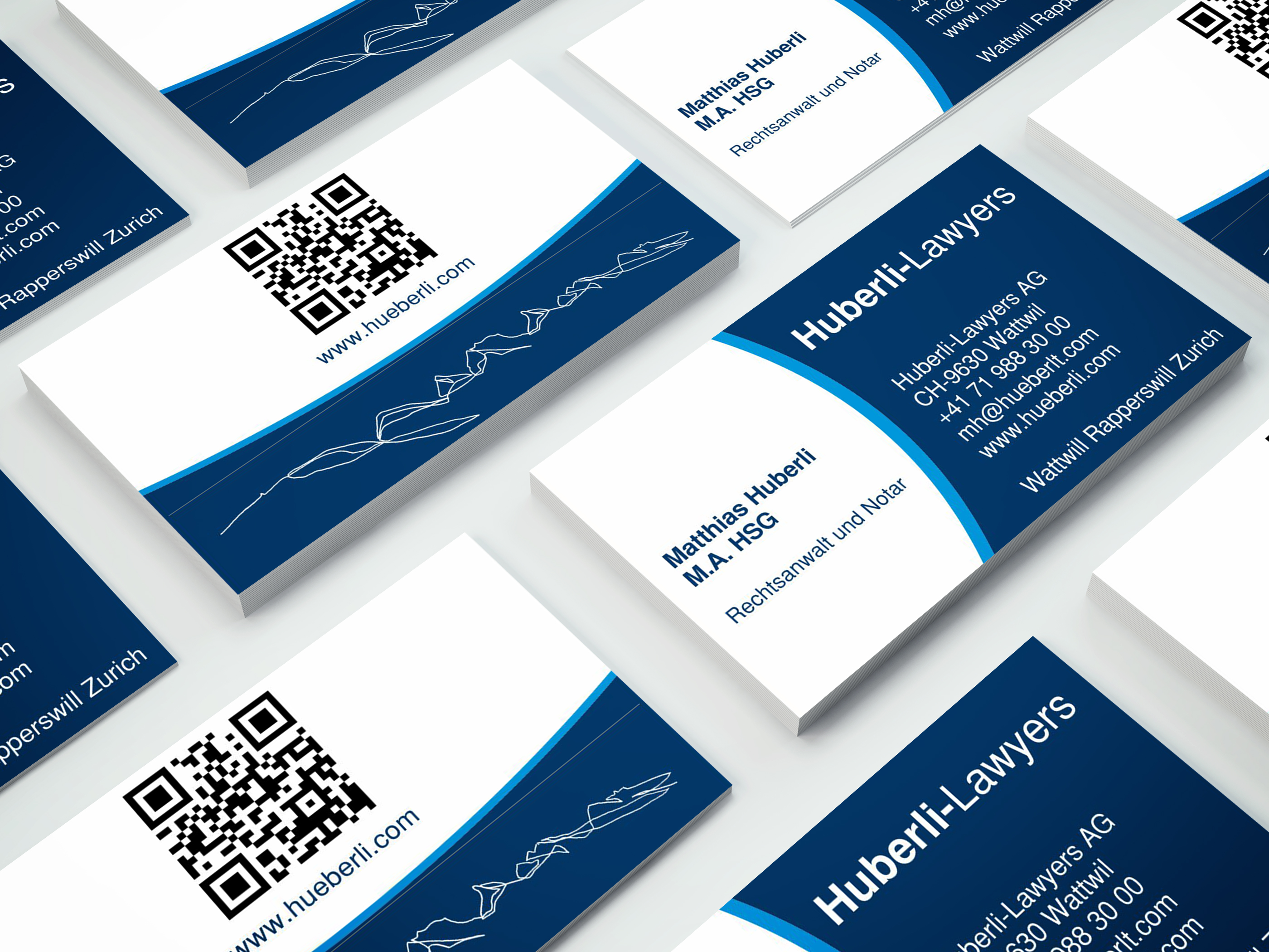 Business Card Design by Creative Pub for Hueberli Lawyers AG | Design #23439639