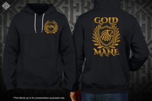 Gold Mane T shirt logo project | T-Shirt-Design von gekgrfx