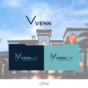 VennCap Property  Services with these words integrated somehow in the logo Value Competency Professionalism Strategy | Logo Design by SamiddhaH