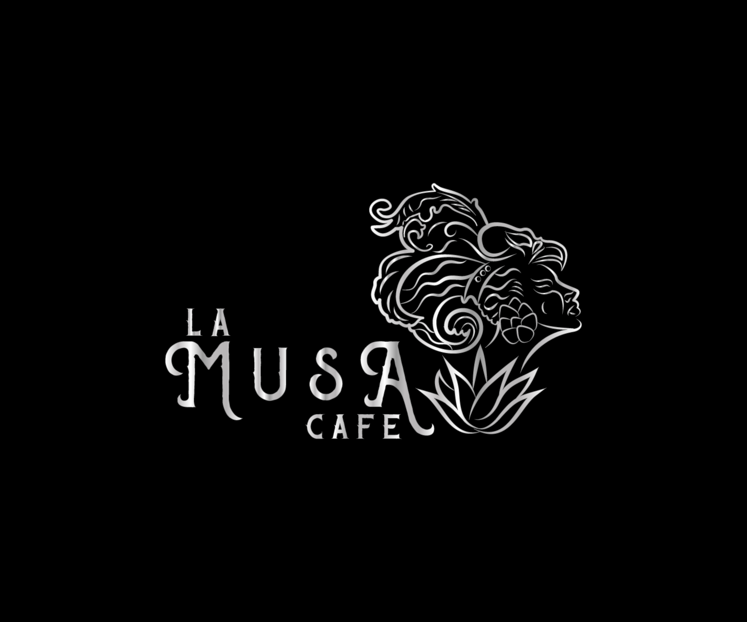 Modern, Professional Logo Design for La Musa Café - ideally in a text ...