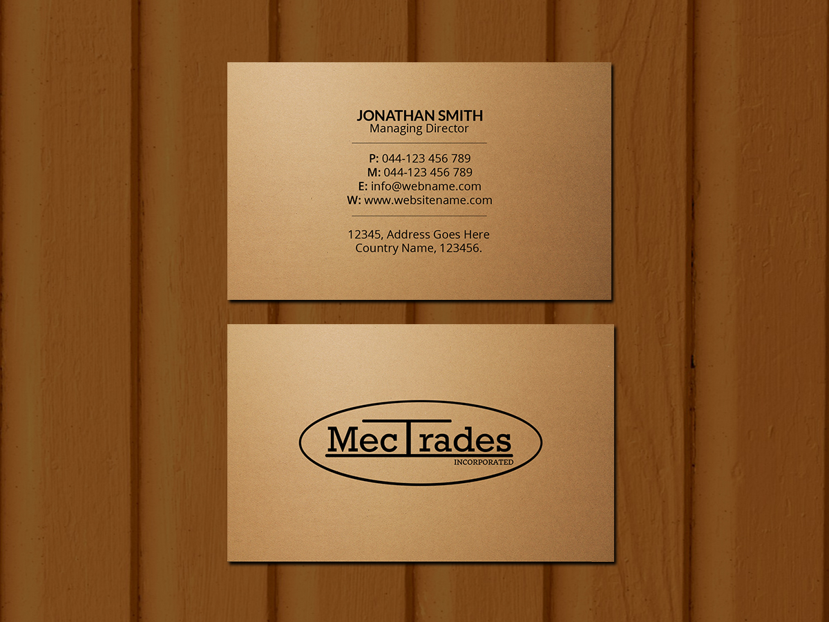 Business Card Design by Creations Box 2015 for this project | Design #23481287
