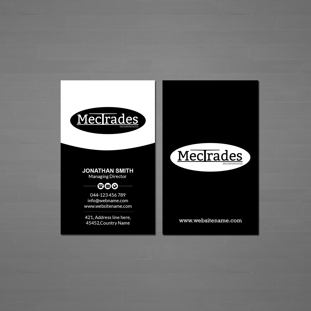 Business Card Design by Creations Box 2015 for this project | Design #23481295