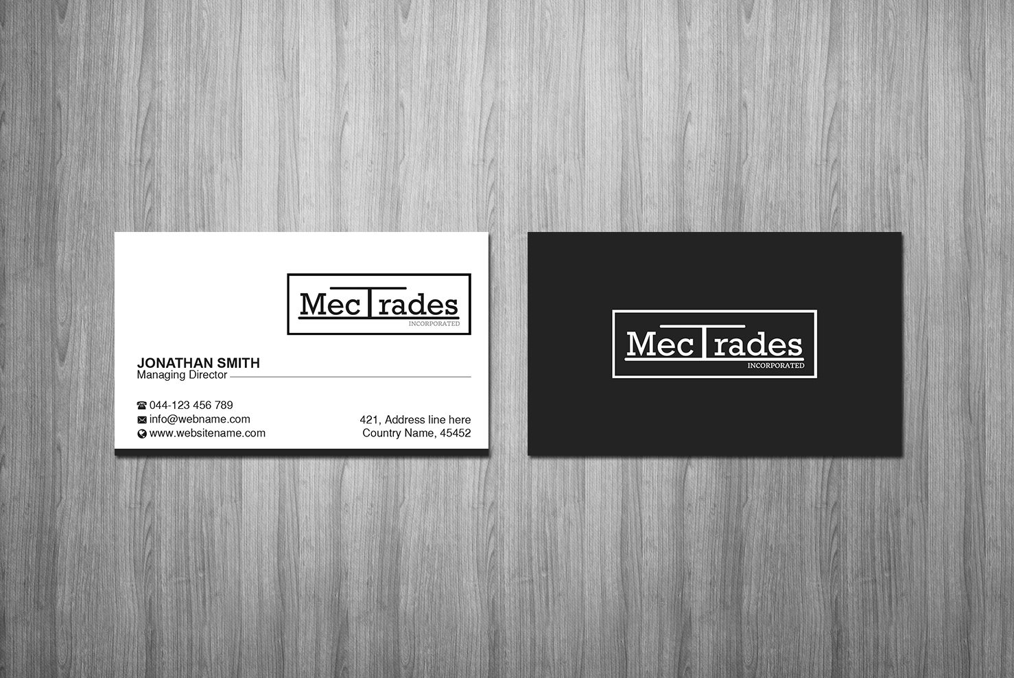 Business Card Design by Creations Box 2015 for this project | Design #23481297