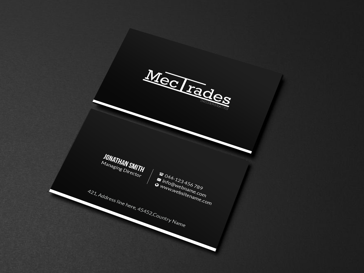 Business Card Design by Creations Box 2015 for this project | Design #23481298