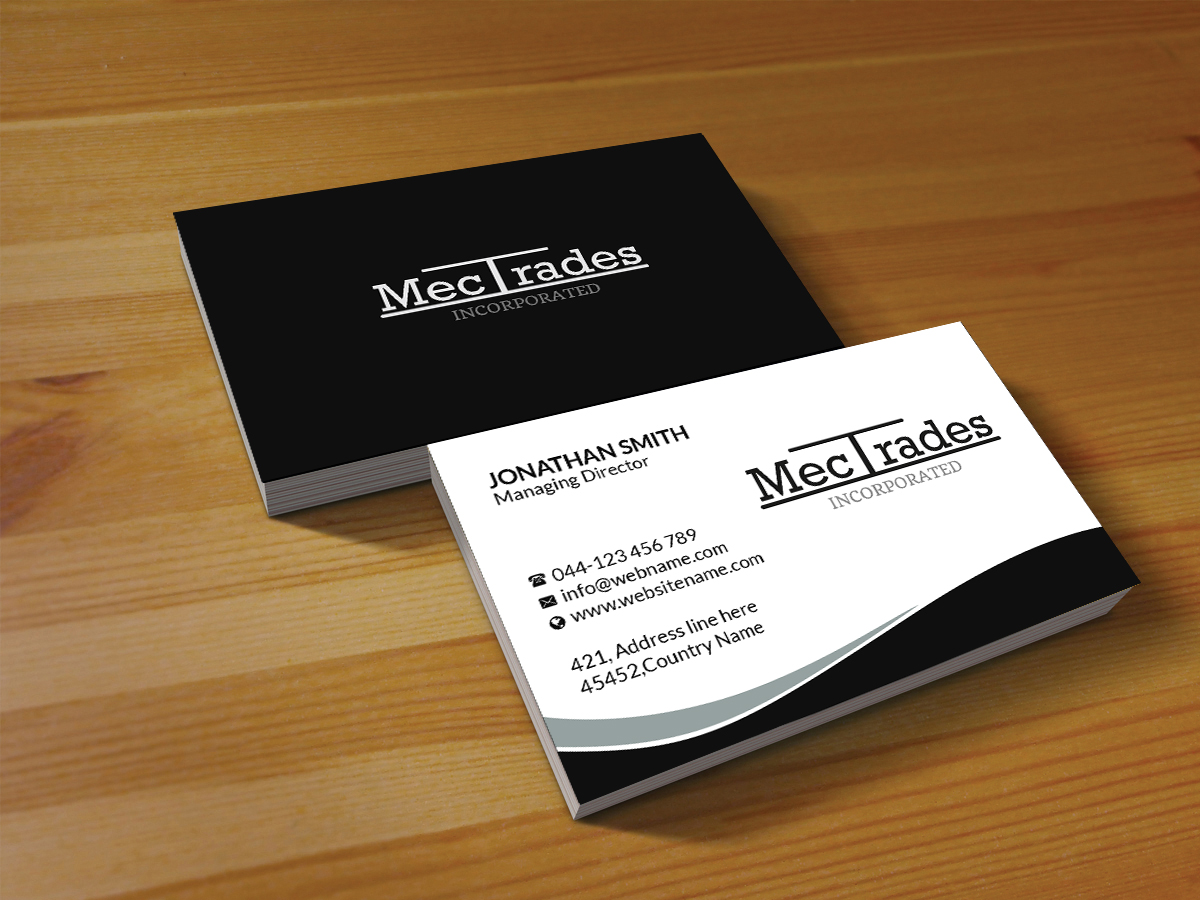 Business Card Design by Creations Box 2015 for this project | Design #23481307