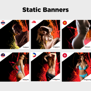 Transsexual escorting and dating website Banner images and Call to action banners* | Grafik-Design von Cynor Designs
