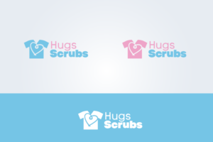 Hugs Scrubs | Logo Design by jaime.sp