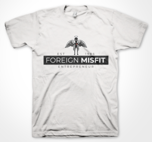 T-Shirt-Design von badpixelarts für foreign misfit inc. g | Design: #23444317