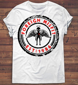 foreign misfit logo for t_shirts hats joggers leggings and also housewares | T-Shirt-Design von creative gravity
