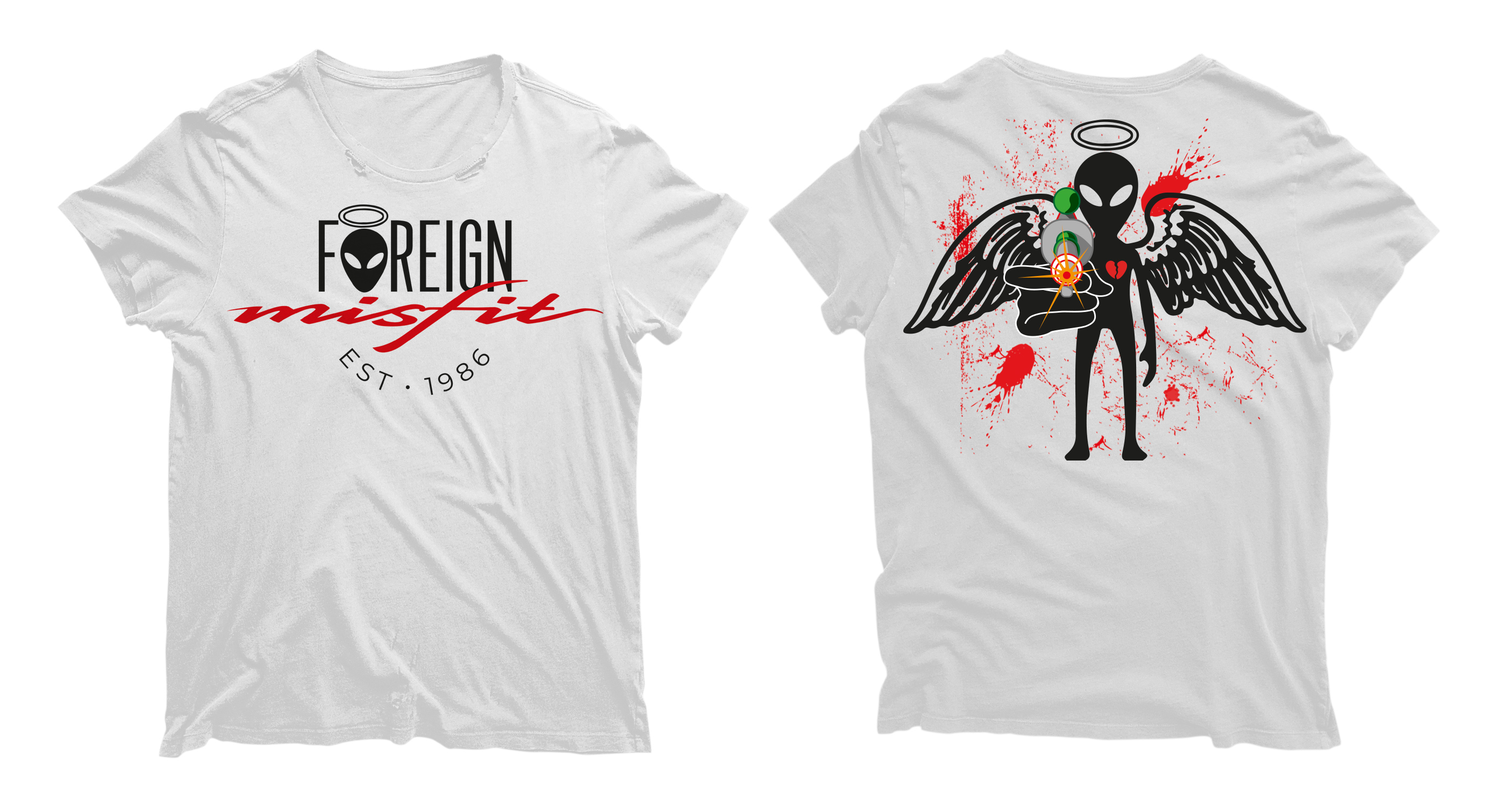 T-shirt Design by Al Pech for foreign misfit inc. g | Design #23453785