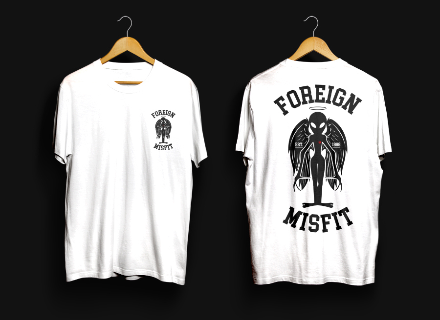 Diseño de Camiseta por HELLOCRUNK para foreign misfit inc. g | Diseño #23445485