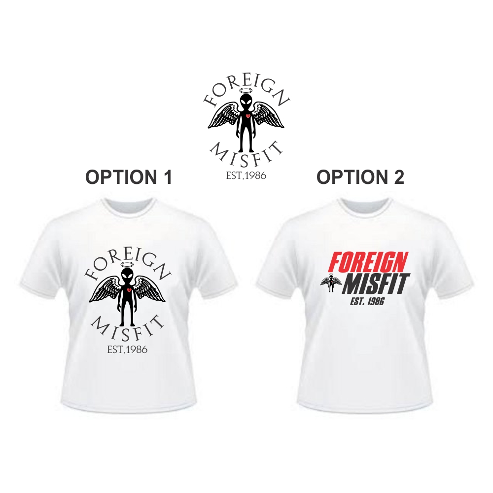 T-shirt Design by andi_fikri for foreign misfit inc. g | Design #23443052