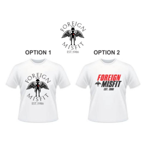 T-Shirt-Design von andi_fikri für foreign misfit inc. g | Design: #23443052