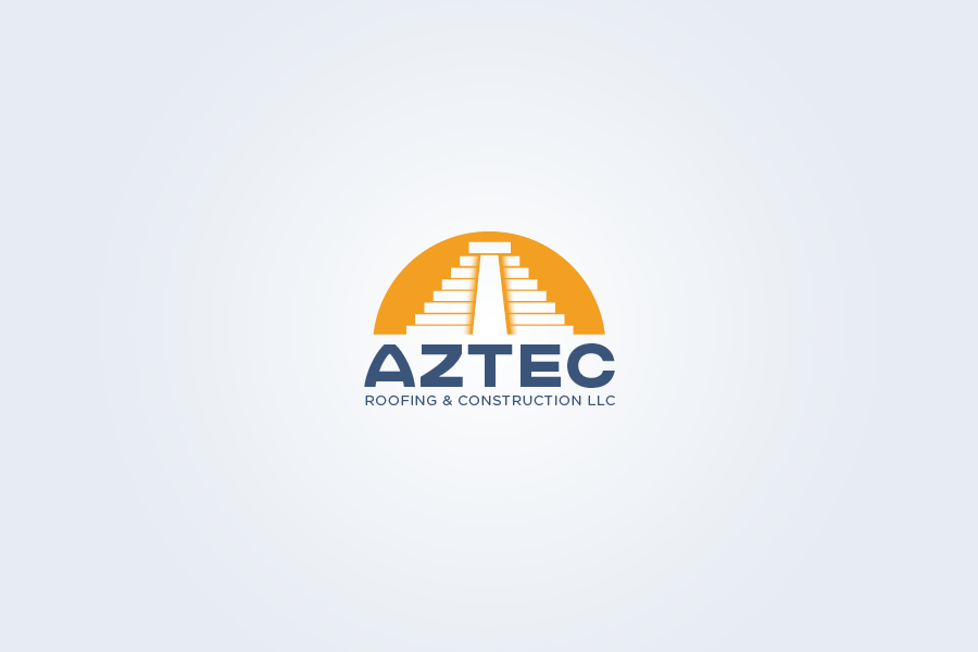 Logo Design by jaime.sp for Aztec Roofing & Construction LLC | Design #23470433