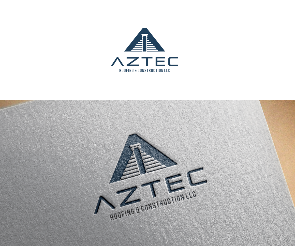 Design de Logo par bijuak pour Aztec Roofing & Construction LLC | Design #23440129