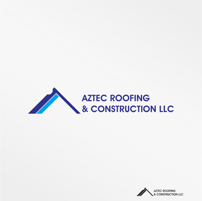 Logo Design by ahmadhl for Aztec Roofing & Construction LLC | Design #23447454