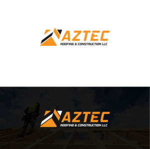 Logo Design by Deziners Zone for Aztec Roofing & Construction LLC | Design: #23442663