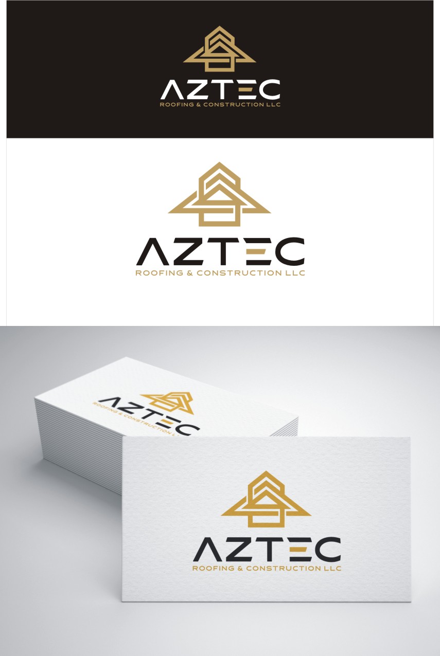 Logo Design by Sushmaa for Aztec Roofing & Construction LLC | Design #23446397