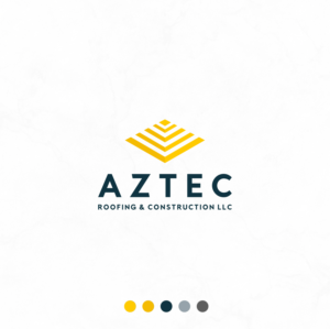 Logo Design by MarkazAlrusumatOfficial for Aztec Roofing & Construction LLC | Design #23456464