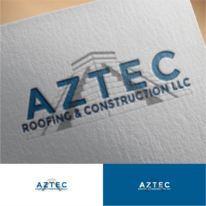 Logo Design by adie soesanto for Aztec Roofing & Construction LLC | Design: #23445337