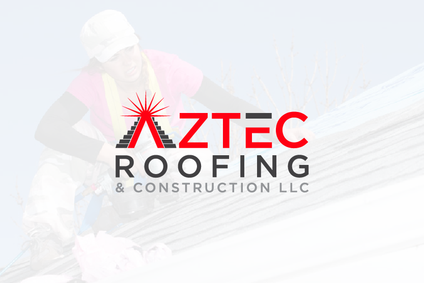Logo Design by CreativeBaba for Aztec Roofing & Construction LLC | Design: #23446503