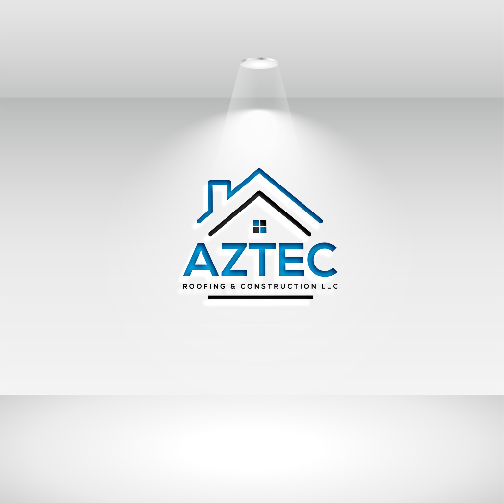 Logo Design by ATIKUR 6 for Aztec Roofing & Construction LLC | Design #23445147