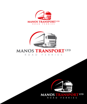 Logo Design by StudioD™ for MANOS TRANSPORT LTD | Design: #23443327