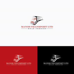 Logo Design by AL-BARAKAH for MANOS TRANSPORT LTD | Design: #23443088