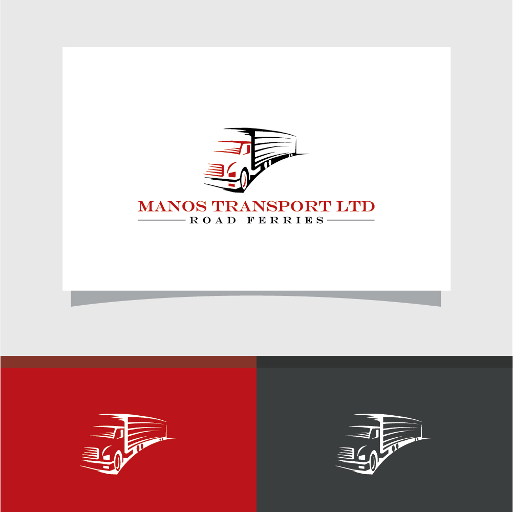 Logo Design by AL-BARAKAH for MANOS TRANSPORT LTD | Design: #23461199